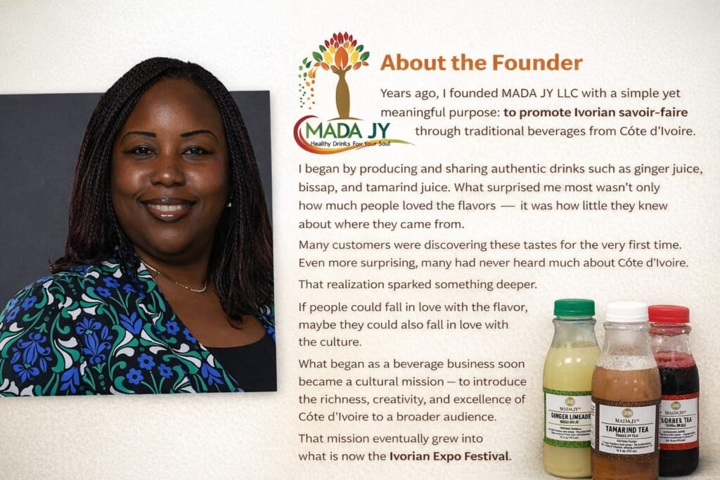 madajy founder ivorian expo festival